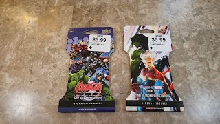 Upper Deck Marvel Trading Cards 2024 Avengers and 2024 Women of Marvel Unboxing and Review