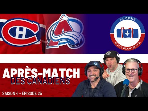 Canadiens Vs Avalanche - La Poche Bleue Blanc Rouge - S04É25