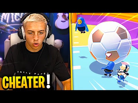 J'AFFRONTE UN CHEATER SUR FALL GUYS ! 😡 (il m'a énervé)