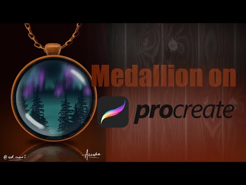 Medallion on Procreate!