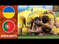 Herboren OEKRAÏNE pijnigt PORTUGAL | Samenvatting Oekraïne vs Portugal | Kwalificatie EK 2020