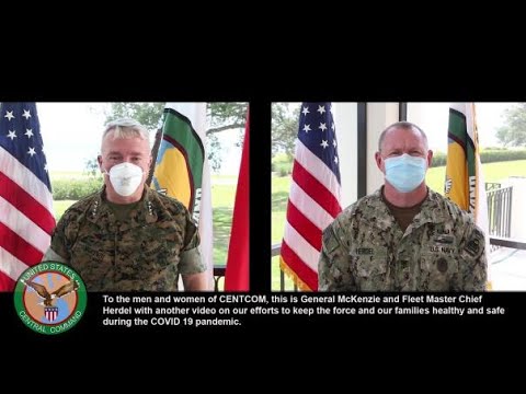 USCENTCOM, Wear Your Mask