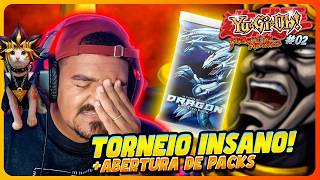 ESSE TORNEIO QUASE DEU RUIM! E ME SURPREENDI COM OS PACKS QUE ABRI! - YuGiOh! Forgotten Memories #2