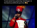 Kanye West Jamie Foxx Perform Gold Digger LIVE With Epic Marching Band