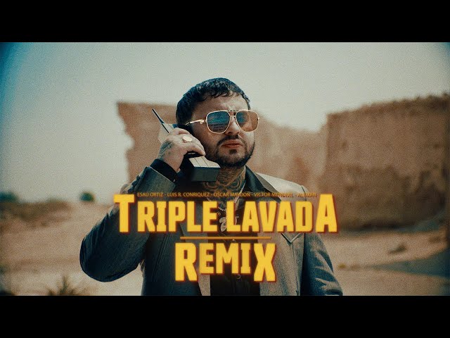 Esau Ortíz, Luis R Conriquez, Oscar Maydon, Alemán feat. Victor Mendivil - Triple Lavada (Remix) SDDEFAULT Thumbnail
