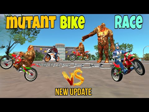 Rope Hero Mutant Bike Race Challenge In Rope Hero Vice Town । New Update । Rope Hero Vice Town