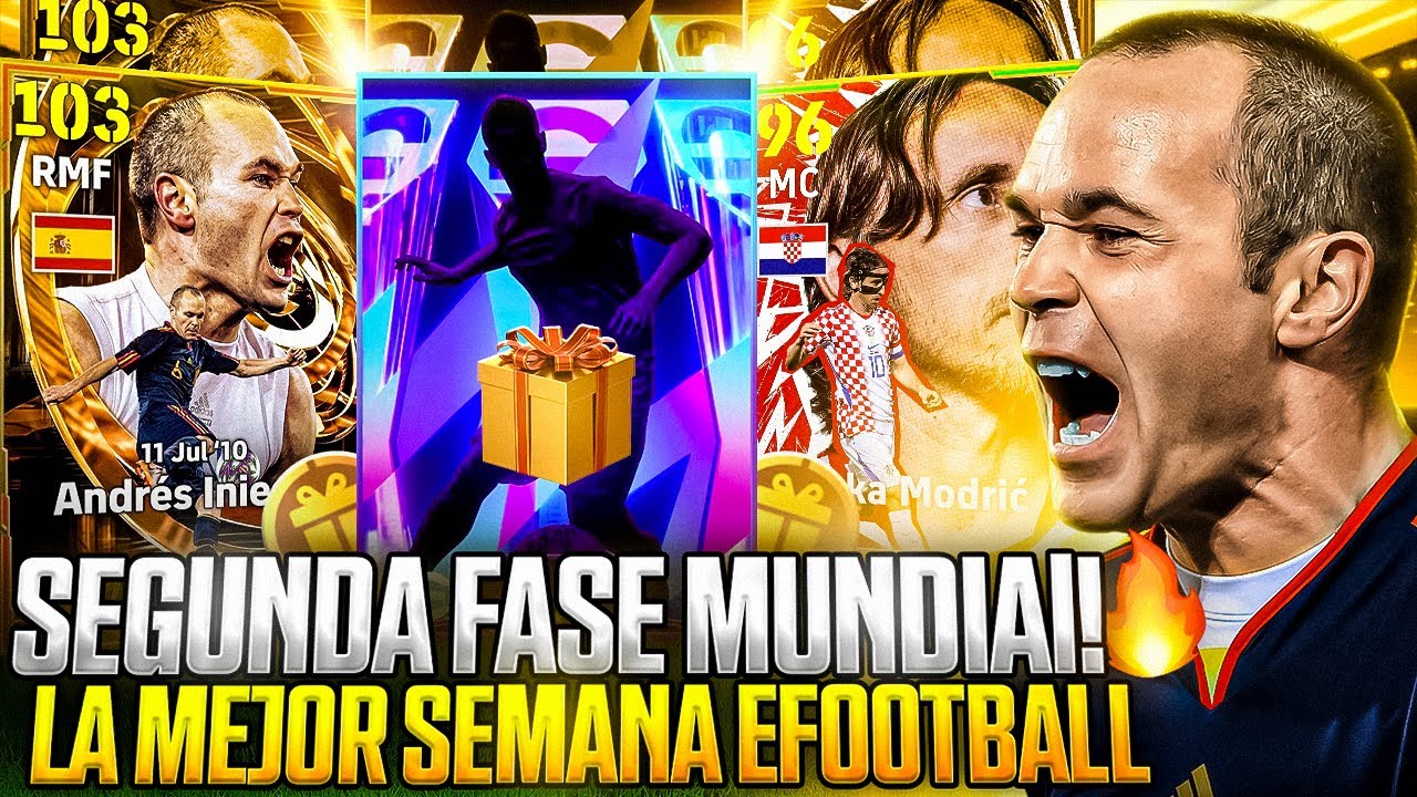 URGENTE EFOOTBALL!🚨Inicia Segunda Ronda de Regalos🎁OTROS SHOWTIME MUNDIAL Y BIGTIME!🇪🇸✅