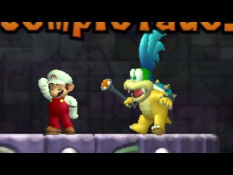 New Super Mario Bros Wii Glitches - Shocking Koopalings