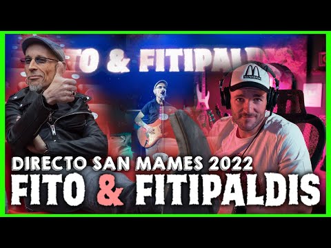 AMERICANO reacciona a Fito & Fitipaldis · San Mamés · Bilbao 2022 (PARTE 4)