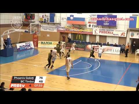 LIGA NATIONALA 17/18 | Mihai Măciucă (Phoenix Galaţi), partido ante Timba