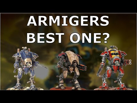 Imperial Knight Armigers - Which One Is the Best? [40k / 10th Ed]
