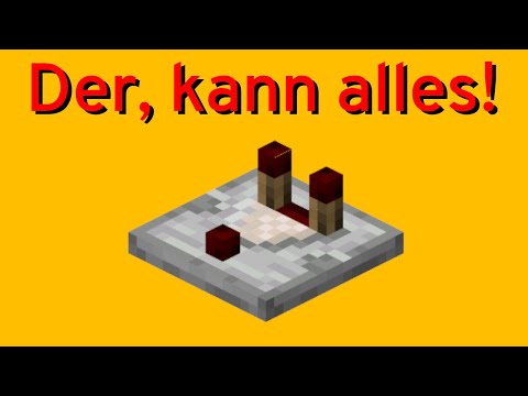 Der REDSTONE KOMPERATOR | Minecraft Tutorial für Anfänger