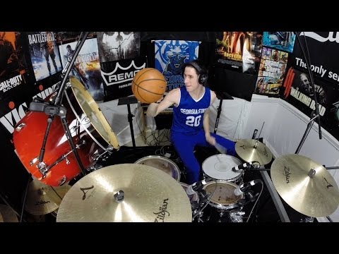 All I Do Is Win - Drum Cover - Georgia State Basketball - Themed Cover