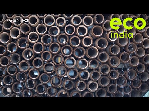 Eco India: How the pattern of a beehive inspired the design for an affordable, natural air cooler