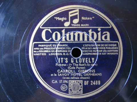 Carroll Gibbons and the Savoy Hotel Orpheans - It's D'Lovely