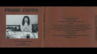 FRANK ZAPPA live in London, 16.09.1972