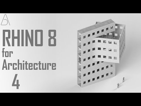 Rhino 8 Architecture 1 Saul Kim Studio