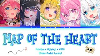 BOYSTYLE - ココロのちず (Kokoro no Chizu) |  鷹嶺ルイ× 一ノ瀬うるは × 角巻わため × 笹木咲 × 白上フブキ [CC Lyrics]