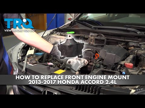 How to Replace Front Engine Mount 2013-2017 Honda Accord 2.4L
