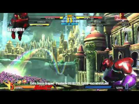 EFL Payback 3D - Marvel vs Capcom 3 Brackets - SexyMike vs Alan
