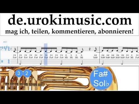 Tubaunterricht Shawn Mendes - Youth ft. Khalidе Noten Lernen um-ih995