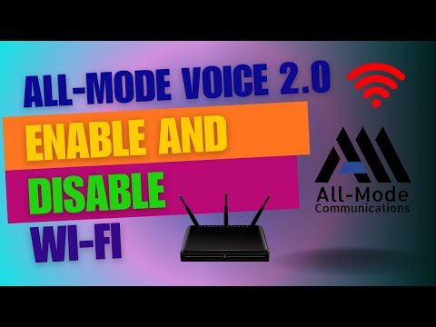All-Mode Voice 2.0 Enable and Disable WiFi