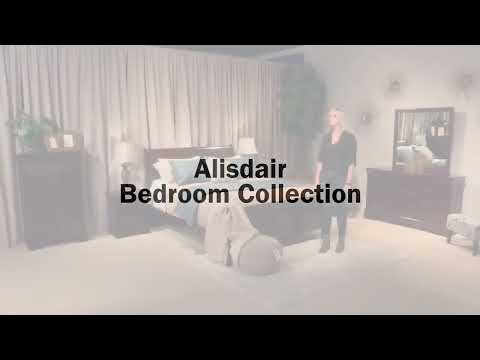 Alisdair Dark Brown Sleigh Bedroom Set From Home Gallery Stores