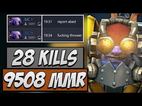 DC.Abed Tinker - 9508 MMR | Dota Gameplay 7.14