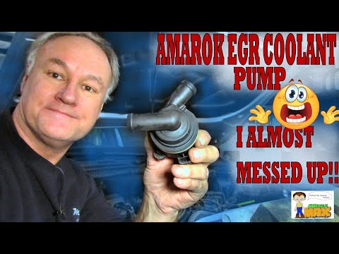 Amarok Secondary Coolant Pump - I Almost Messed Up!
