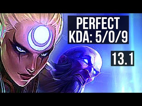 DIANA vs RYZE (MID) | 5/0/9, 1.2M mastery, 300+ games | KR Diamond | 13.1