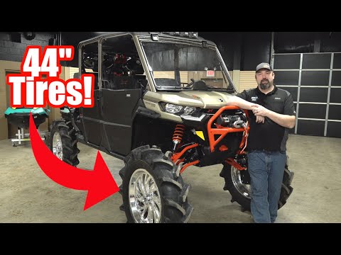 Going Big with a 2022 Defender XMR MAX on 44 inch tires