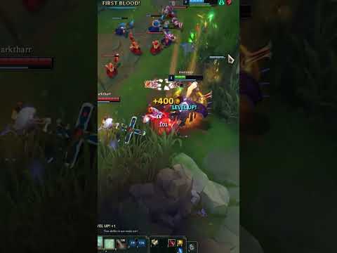 Leona & Aphelios Vs Sivir & Taric | Great Early Lvl 3 Botlane Fight! #leagueoflegends #leona #shorts