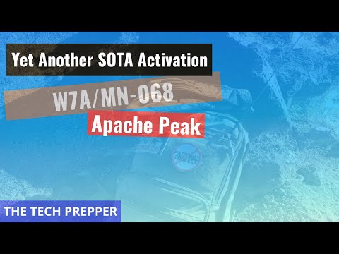 Yet Another SOTA Activation - Apache Peak (W7A/MN-068)