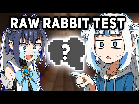 Minecraft Raw Rabbit Text【 Hololive EN 】#hololiveRewind