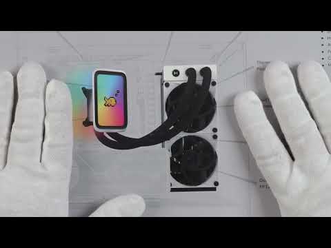 Building a Gaming PC w/ Built-in 4K Display - Future of PC Cases? (Hyte Y70 Touch) #pc #technology