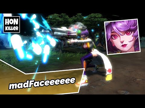 HoN Flint Beastwood Gameplay - madFaceeeeee - 27 Kills
