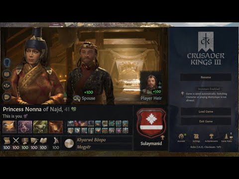 [1.8.0] CK3 100 Stat Character Exploit [Ironman]