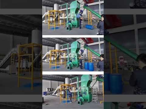 Plastic Crusher Trial Run