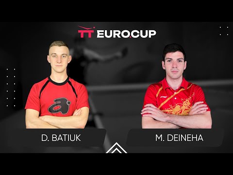 12:50  Dmytro Batiuk - Maksym Deineha 18.08.2024 TT Euro.Cup Ukraine Master. TABLE 3