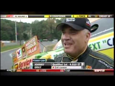 Johnny Gray John Force FC Final Session Auto-Plus National Readining Pa. 20111.mpg