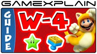 Super Mario 3D World - All World 4 Green Stars & Stamps Guide & Walkthrough