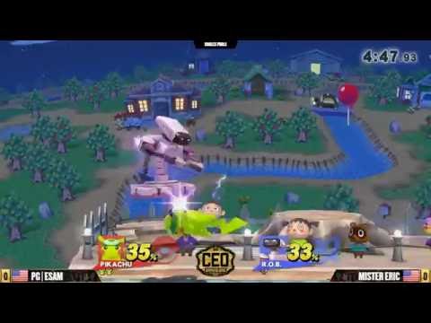 CEO 2016 - PG | ESAM (Pikachu) vs. Mister Eric (Rob)