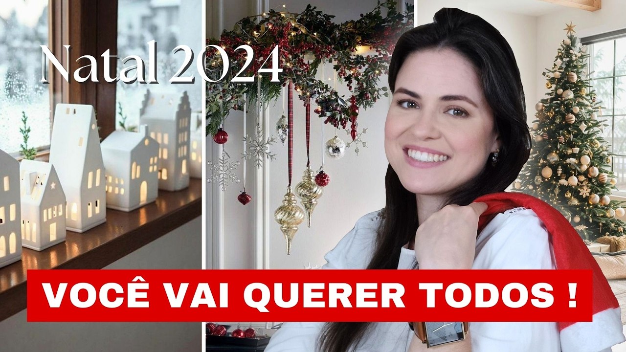 Natal 2024 Camicado: Itens de Decoração Que Vão Transformar Sua Casa!
