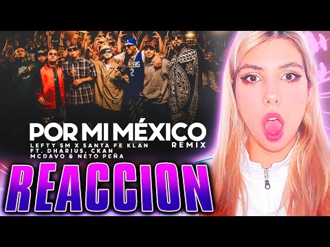 ARGENTINA reacciona a Por Mi Mexico Remix 🇲🇽 - Lefty SM, Santa Fe Klan, Dharius, C-Kan, MC Davo,Neto