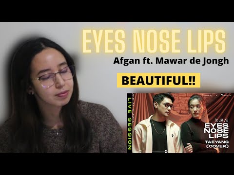 Afgan ft. Mawar de Jongh - Eyes, Nose, Lips - Taeyang (Cover) REACTION | REACTION HOLIC