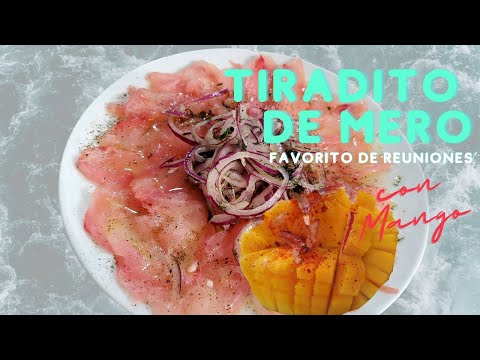 ♦️ TIRADITO DE MERO ♦️ | Favorito de Fiestas y Reuniones