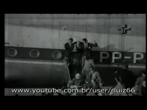 A chegada dos campeões mundiais de 1962