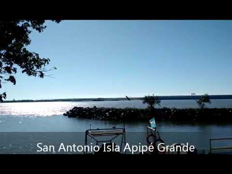 Calles de San Antonio Isla Apipé Grande - CLIP