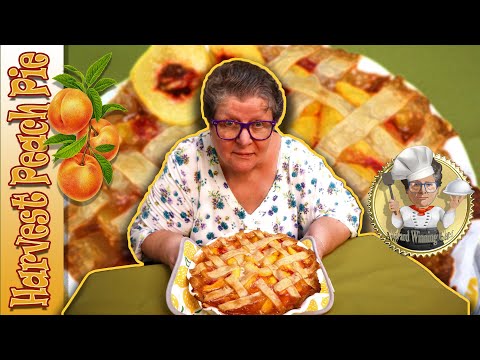 Harvest Peach Pie !(PERFECTION IN A PASTRY)