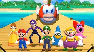 Mario Party 9 - All Silly Minigames